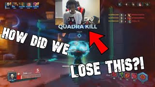 WENT OFF AND WE STILL LOST  (One Of My Hardest Ranked Paladins Carry) slimp paladins slimpback99