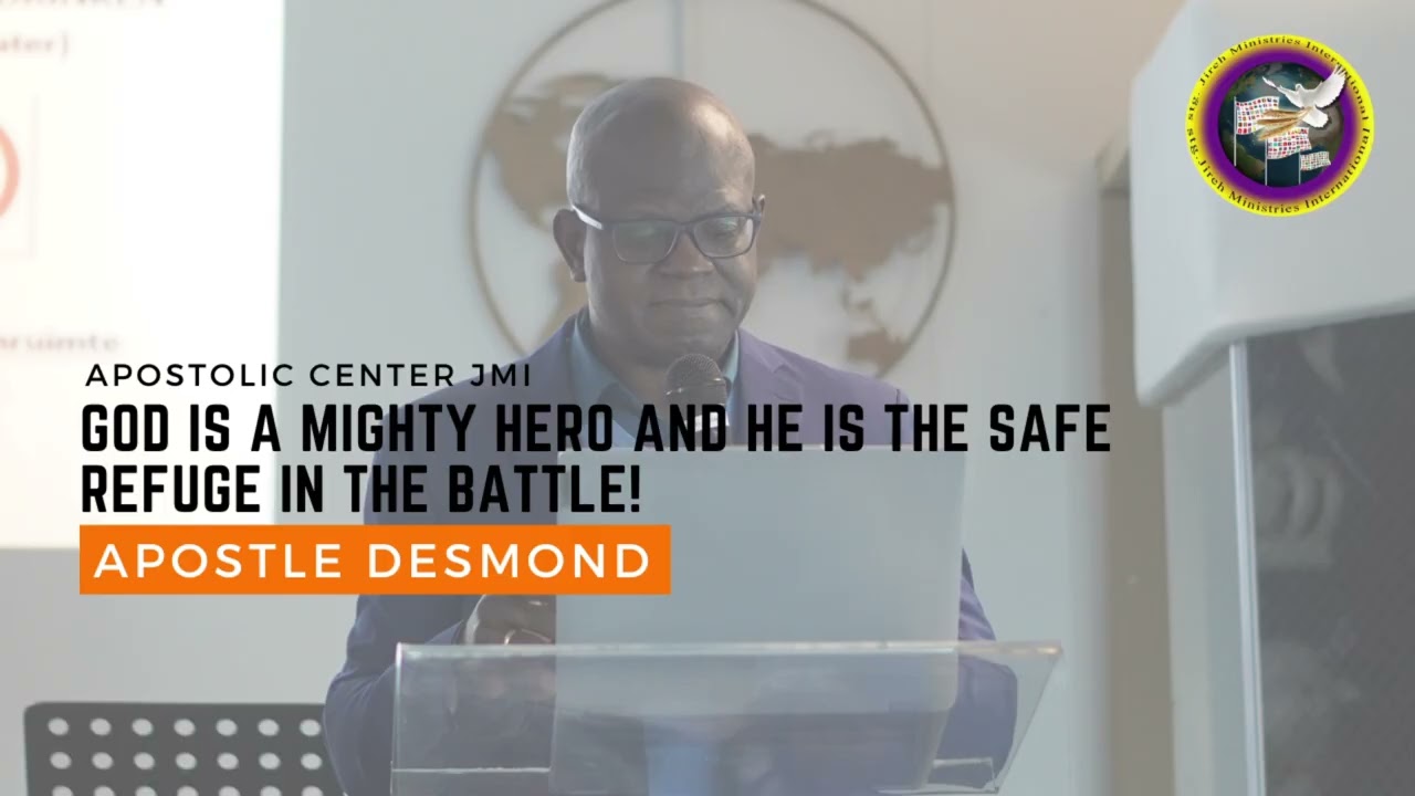 GOD IS A MIGHTY HERO AND HE IS THE SAFE REFUGE IN THE BATTLE!