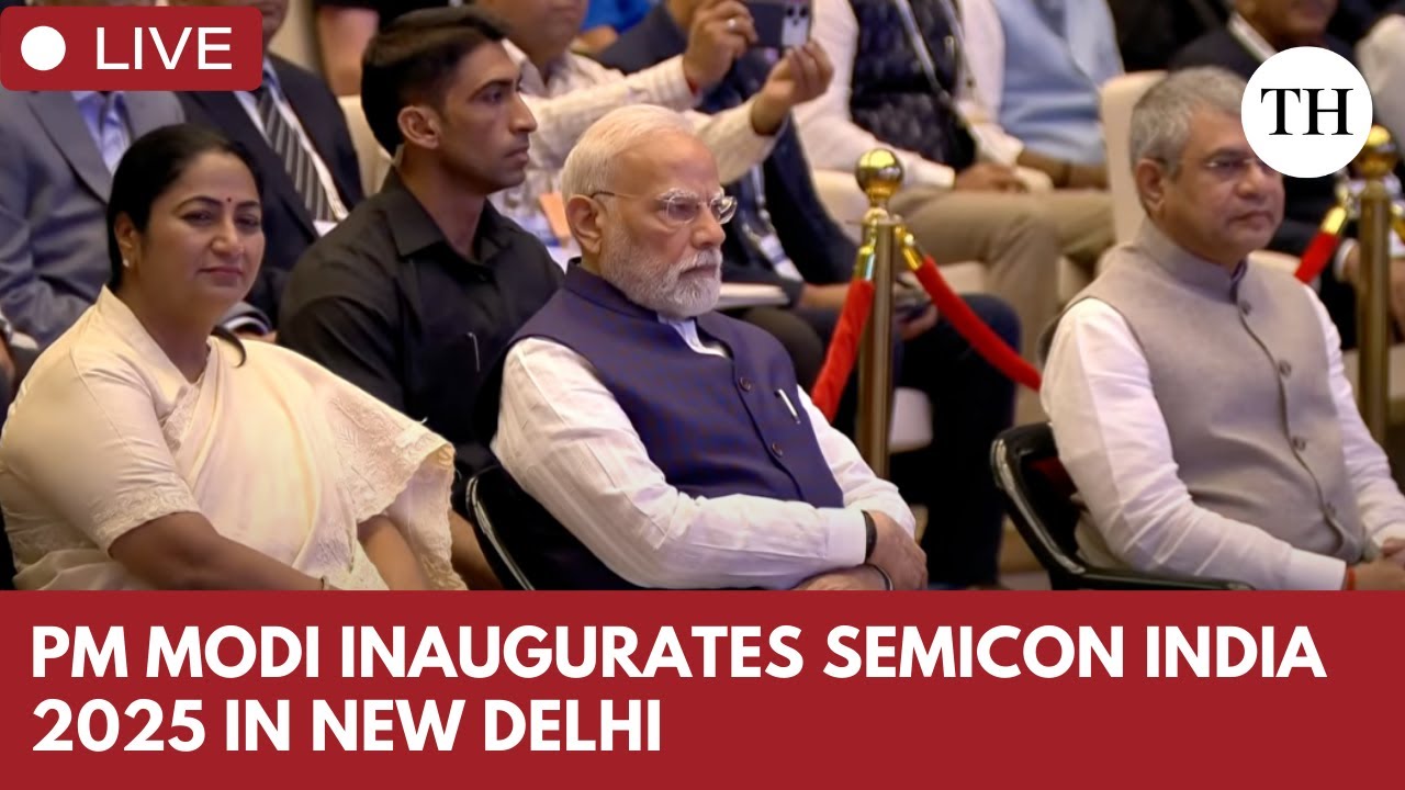 Prime Minister Modi inaugurates Semicon India 2025 in New Delhi - YouTube
