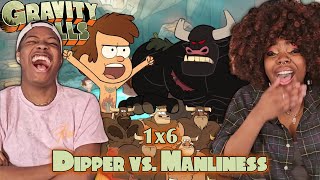 THE MANOTAURS! Gravity Falls Season 1x6 Dipper vs. Manliness UNCUT REACTION