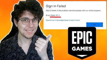 Hoe Epic Games-foutcode AS-3 te verhelpen