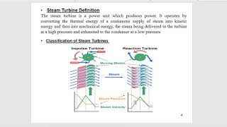 محاضرات محطات الطاقة - 10 - توربين البخار
