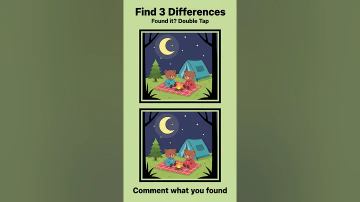 Only Sharp Minds See 3 Differences #shorts  #brainteasers