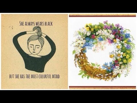 Новый проект: "Венок с Черемухой" Риолис Новый проект: "Венок с Черемухой" Риолис