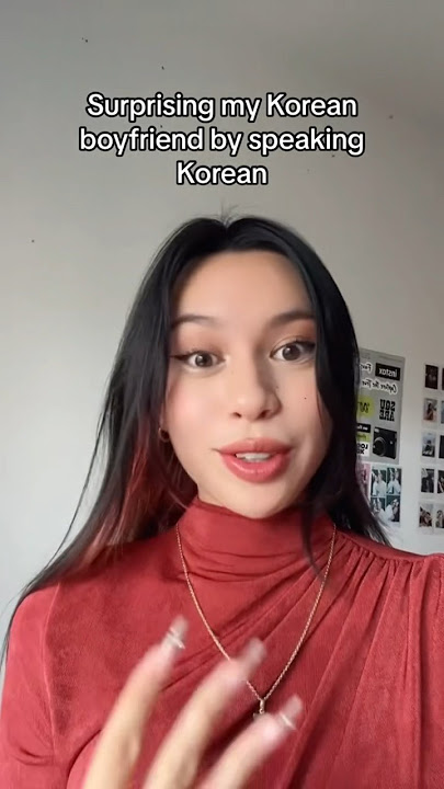Surprising my Korean boyfriend by speaking Korean🇰🇷😏 #korean #couples