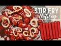 Stir Fry Hotdog With Ketchup And Oyster Sauce ( Sizzling Hotdog ) Hotdog Recipes