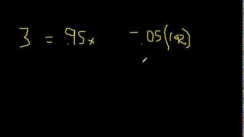 expected value word problem