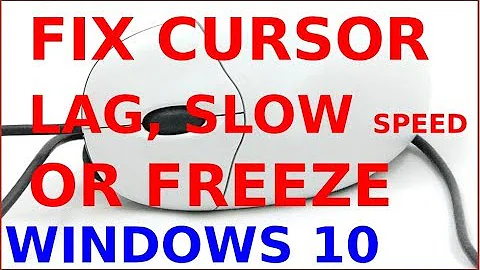 How to fix mouse not moving - cursor freeze, slow speed and lags in windows 10 (6 solutions)