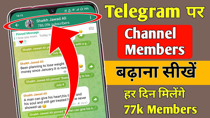 Telegram Channel Members Increase Kaise Kare | How To Increase Telegram Indian Members 🔥🔥