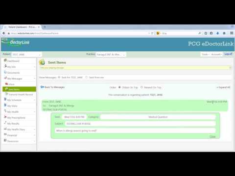 PCG Patient Portal Patient User Demo Take 1