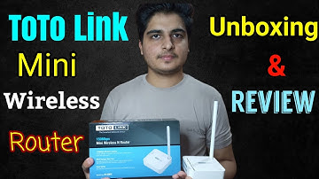TotoLink N100RE Review & Unboxing | totolink wifi router setup | Hindi/Urdu