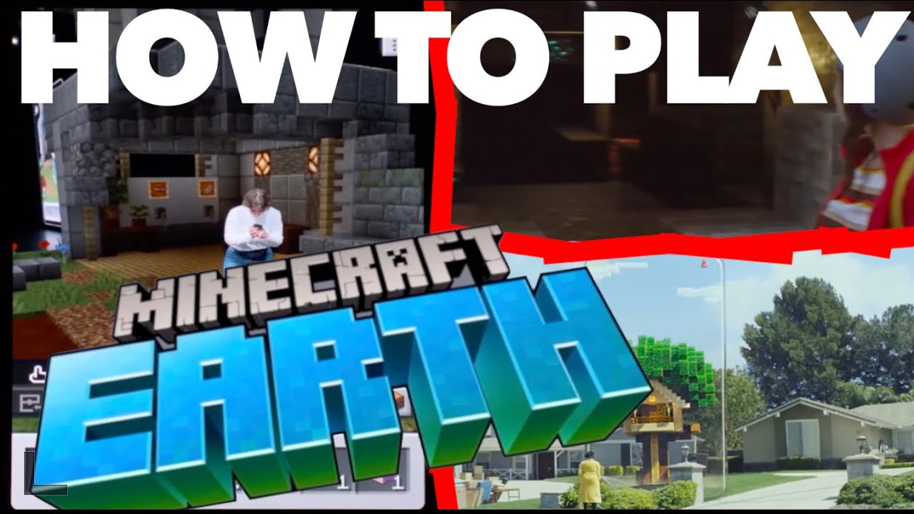 HOW TO PLAY MINECRAFT EARTH MINECRAFT EARTH GAMEPLAY MECHANICS