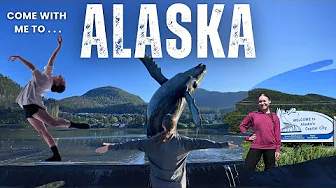 Glaciers, Whales & Dance in Alaska  | my Juneau adventure travel vlog 🐋🩰