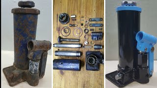 Old Hydraulic Bottle Jack Restoration (3.5 tons)