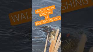 Kid Has an EPIC DAY of WALLEYE FISHING