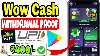 Wow Cash App Withdrawal Proof 🔥🤑 Wow Cash App Real Or Fake 💸💯 Today Online Earning App 2025 screenshot 2