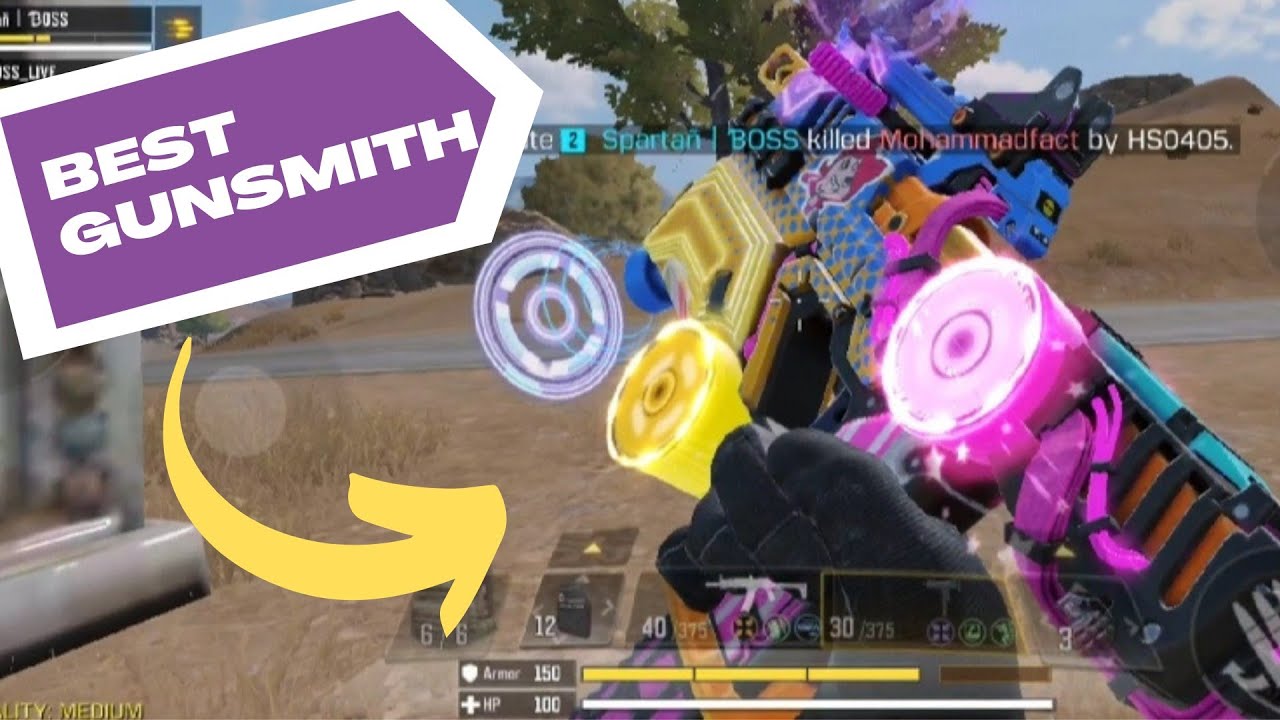 Best Mac 10 Atomic Star Call of Duty Mobile GunSmith | Ck Zilla & ISI Boss