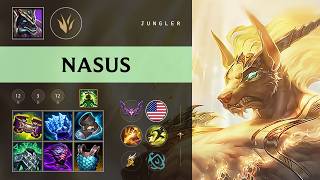 Nasus Jungle vs Graves - NA Master Patch 26.09