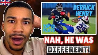 British Guy Reacts to Derrick Henry Top 10 Career Plays