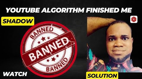 How to Know If YOUTUBE SHADOW BANNED your Channel. #How to Remove Shadow Banned #How to fix it
