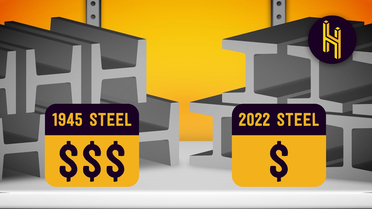 Why Steel from Before 1945 is Weirdly Expensive