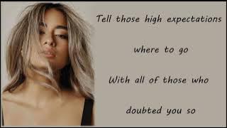 Ally Brooke - High Expectations (Lyrics)