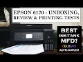 Epson L6170 Unboxing, Review, Test Prints | Best Ink-Tank Printer, Scanner, Copier | Value for Money