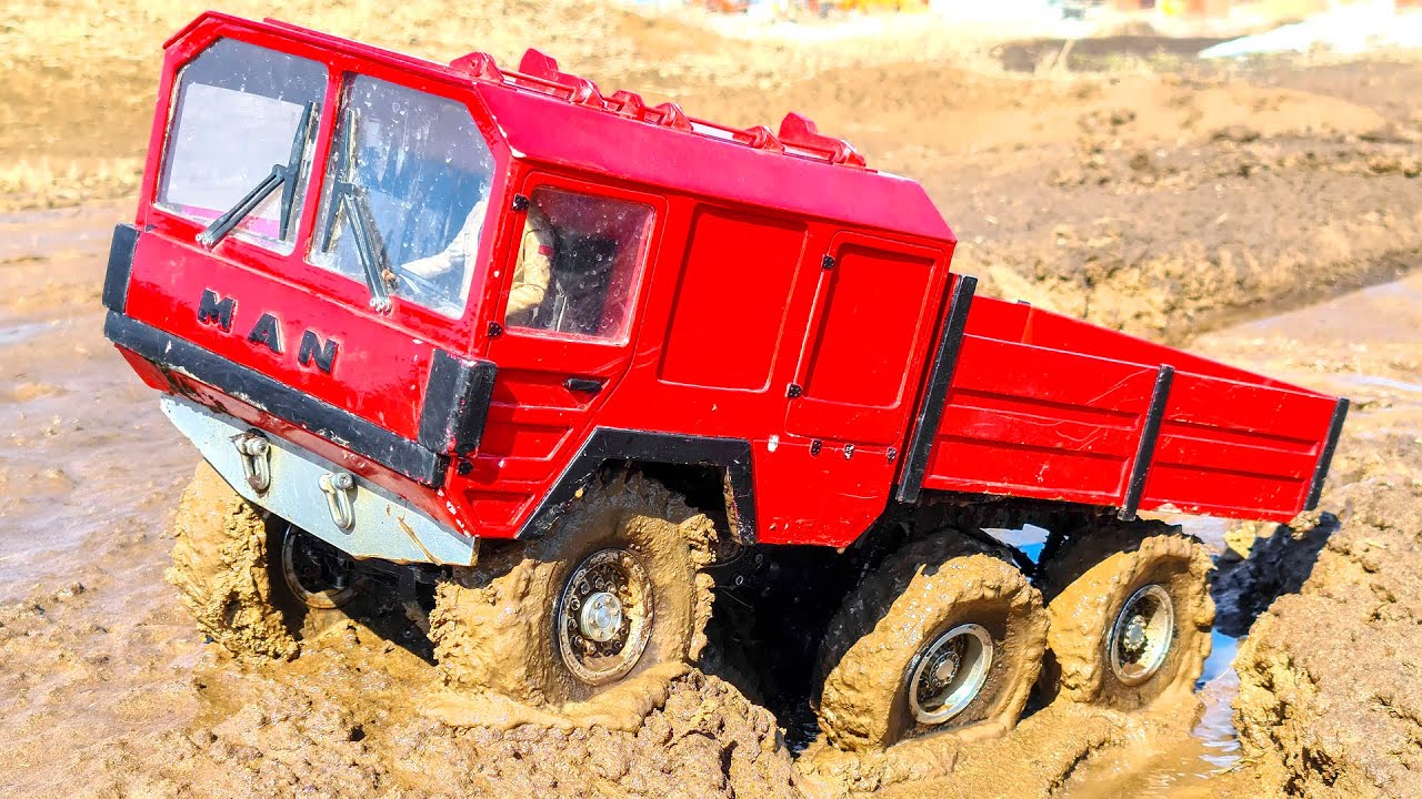 RC Truck MUD OFF Road MAN KAT 6x6