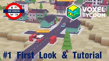 Voxel Tycoon | Early Access | Episode 1 | First Look & Tutorial