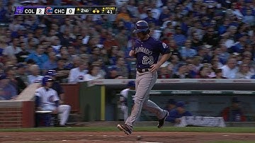 COL@CHC: Blackmon lifts a double to plate Culberson