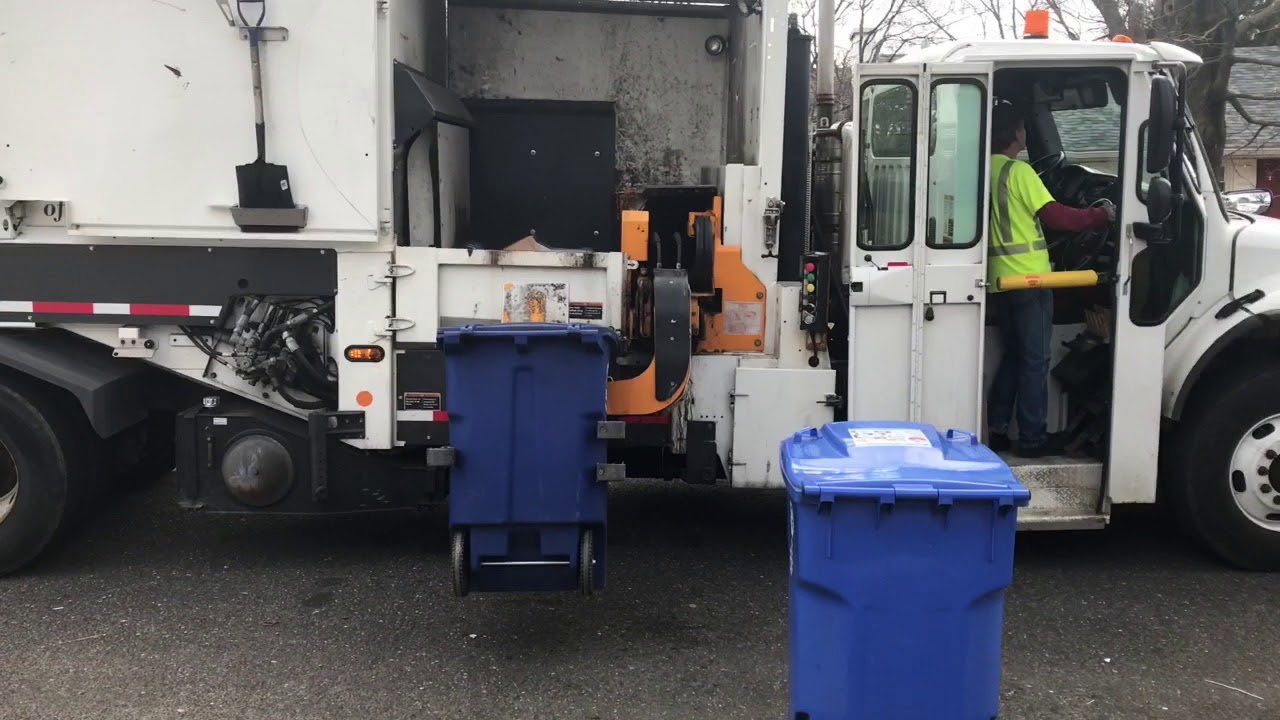 Burlington Country Recycling Labrie Expert 2000 Garbage Truck YouTube