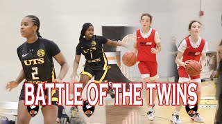 Twins on BOTH teams?? Bates Fundamentals girls vs UTS Lady Elite! THESE GIRLS CAN HOOP!!