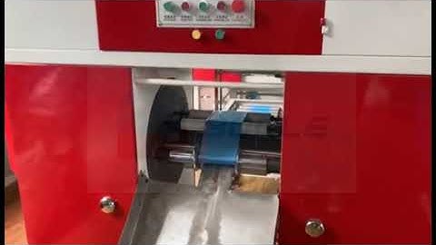 Drawstring Trash Bags Making Machine (Automatic Roll Change)