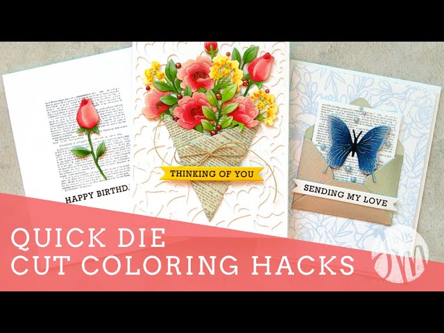 🔴 The Basics of Die-Cutting and How To Color Die-Cuts 