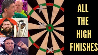 PDC World Championship 2023 - All the High Finishes (120+)