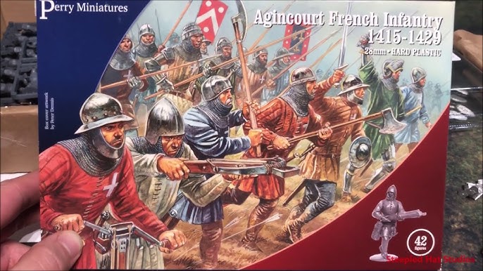 AO 70 Agincourt Mounted Knights 1415- - Perry Miniatures