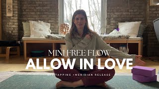 Embrace Love: EFT Tapping + Meridian Release Mini Flow for Self-Worth and Openness