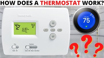 HVAC: What Is A Thermostat & How Does A Thermostat Work (Thermostats Explained) Thermostat Wiring
