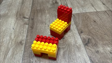 Satisfying DIY Table and Chair / ASMR Building blocks / block game , Lego game #asmr #asmrsounds