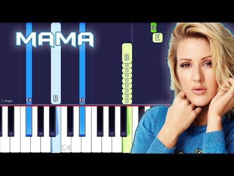 Clean Bandit – Mama (feat. Ellie Goulding) Piano Tutorial EASY (Piano Cover)