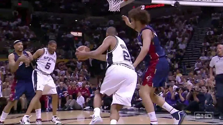 2007 NBA Finals Game 2 Spurs vs Cavaliers Full Game Highlights