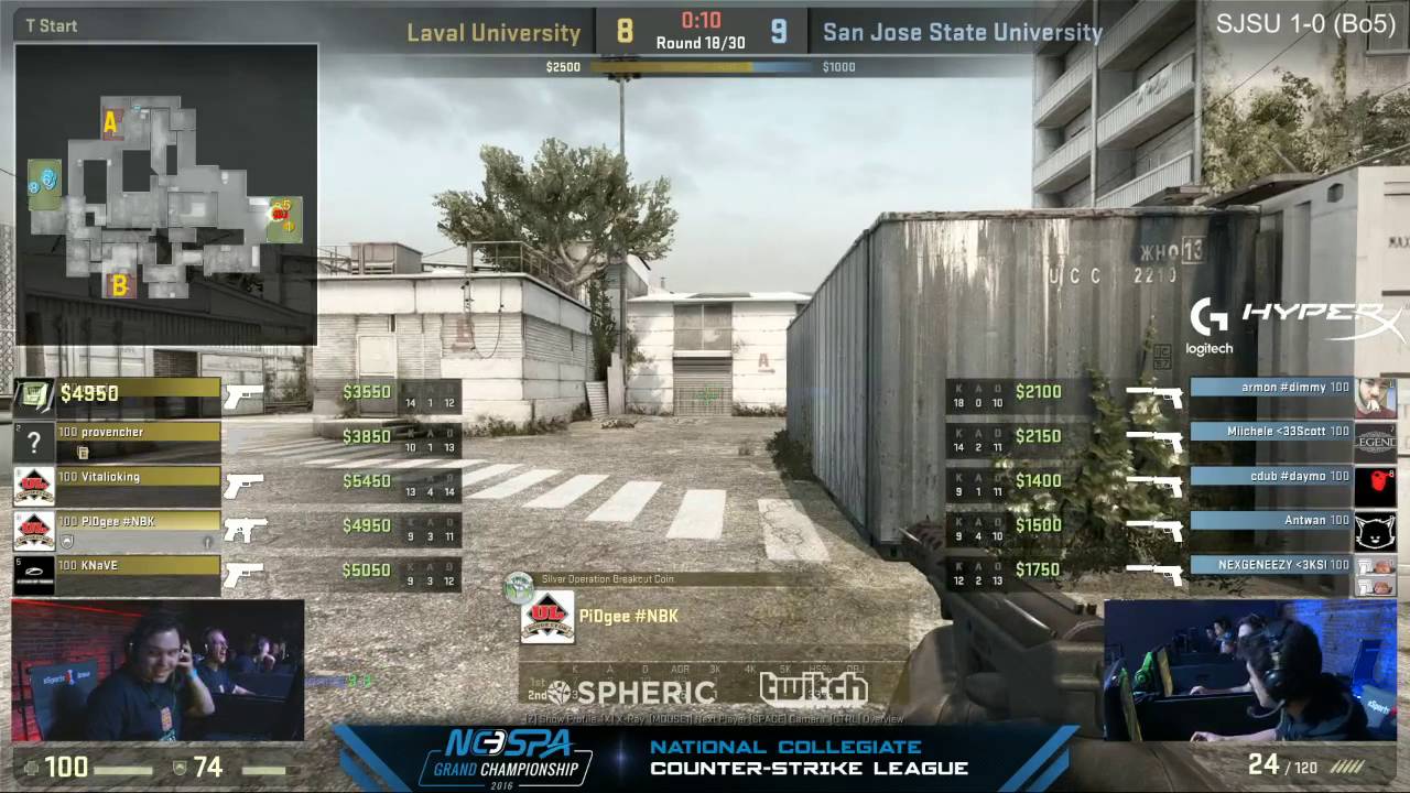 NCeSPA tec9 1v3 clutch Pidgee ULAVAL