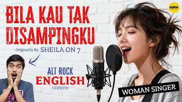 BILA KAU TAK DISAMPINGKU Cover Bahasa Inggris Pakai AI | English Cover (Originally by Sheila On 7)