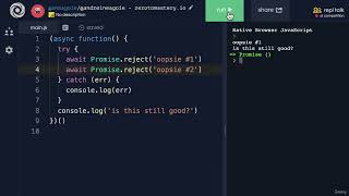 JavaScript Adv Concepts Error Handling 1105 Async Error Handling 2