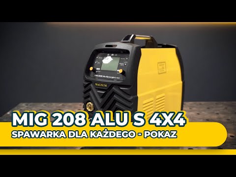 Spawarka Magnum MIG 208 Alu Synergia L 4x4 - zestaw