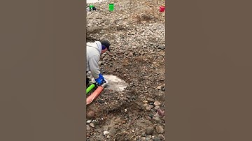 Using a dryland Dredge nozzle for Gold