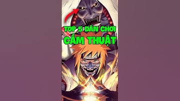 Top 5 dân chơi cấm thuật trong naruto #anime #naruto #shorts