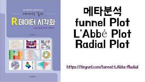 아빠가 들려주는 [통계] 메타분석을 위한 plot들
