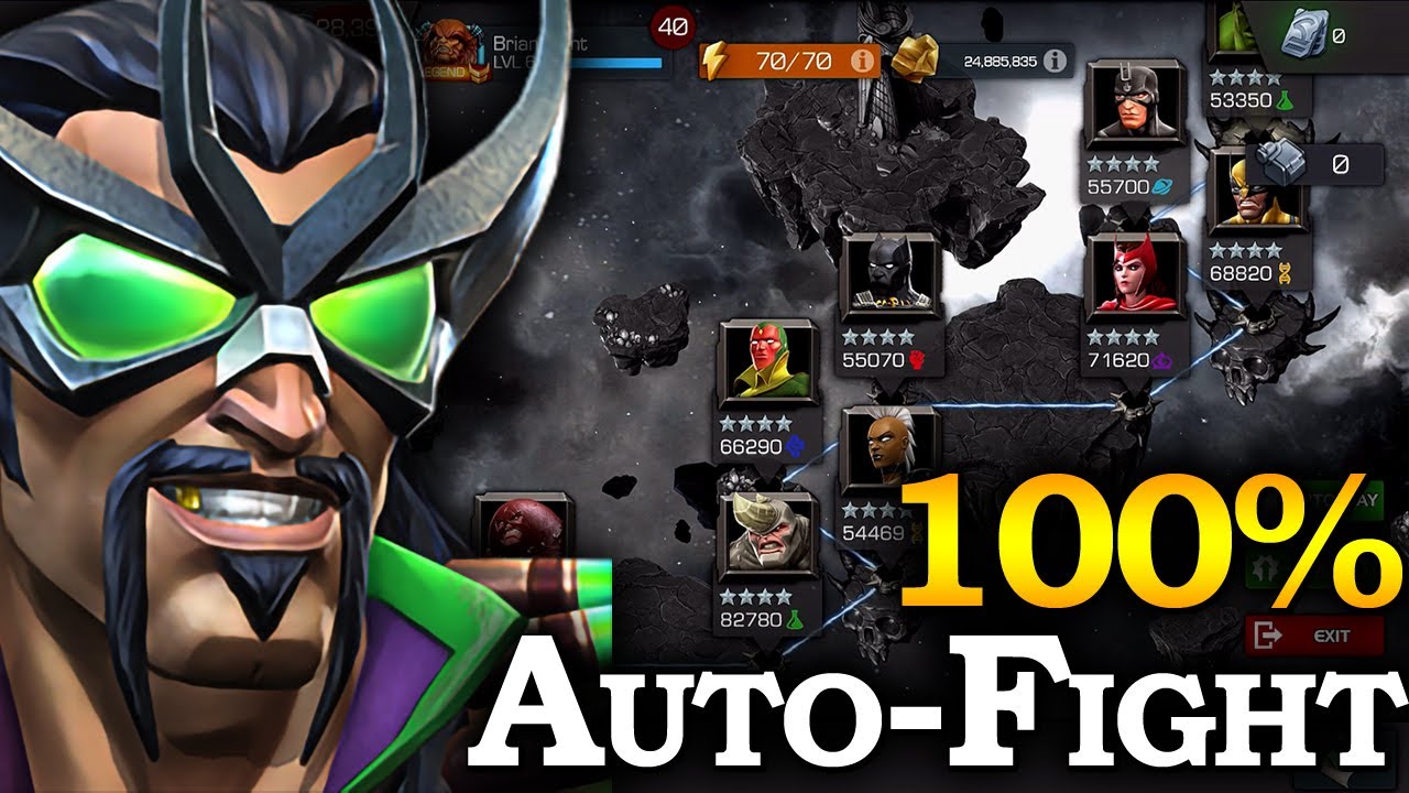 Testing Diablo Auto-Fighting vs RoL Full Clear | Marvel Contest of ...