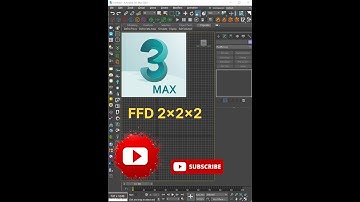 FFD 2×2×2 modifiers for 3ds max // modifiers and plugin #viral